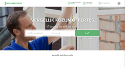 Desktop Screenshot of kozijnoffertes.nl