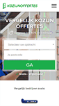 Mobile Screenshot of kozijnoffertes.nl